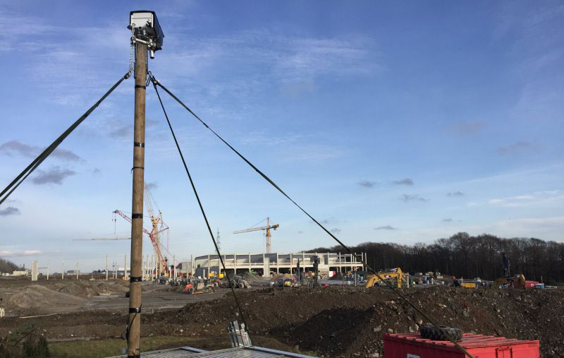Emergence of a new IKEA Store in Wuppertal in Time Lapse